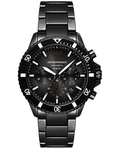 Armani Emporio Ar70010 Watch - Black