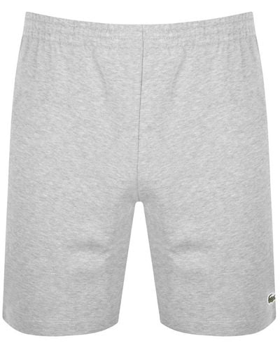 Lacoste Men's Branded Bands Fleece Shorts