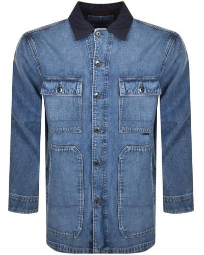 G-Star RAW Raw Chore Workwear Jacket - Blue