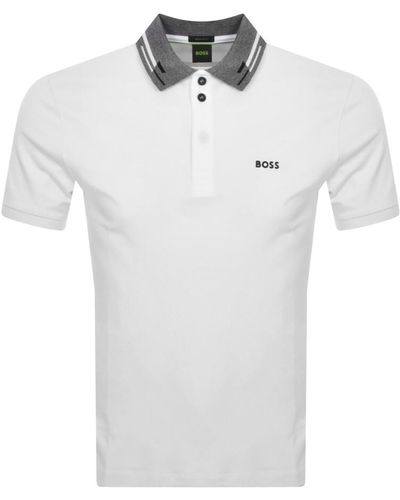 BOSS Boss Paddy Polo 1 T Shirt - White
