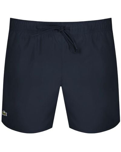 Lacoste Core Essentials Swim Shorts - Blue