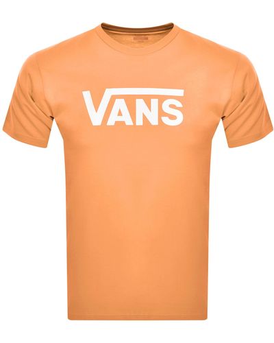 Vans Classic Crew Neck T Shirt - Orange