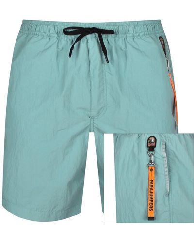 Parajumpers Mitch Swim Shorts Bue - Green