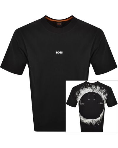 BOSS Boss Te Berge T Shirt - Black