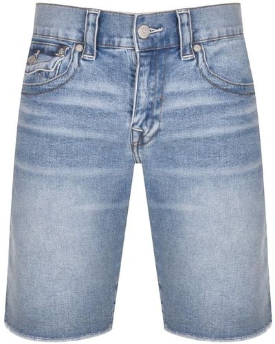 True Religion Ricky Flap Shorts - Blue