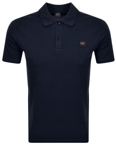 Paul & Shark Paul And Shark Short Sleeved Polo T Shirt - Blue