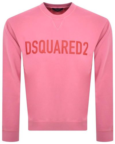 DSquared² Logo Sweatshirt - Pink