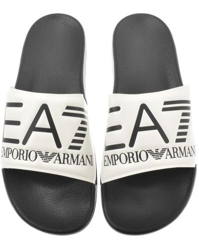 EA7 Sandals and Slides for Men | Black Friday Sale & Deals up to 60% off |  Lyst