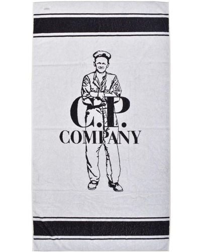 C.P. Company Cp Company Beach Towel - Black
