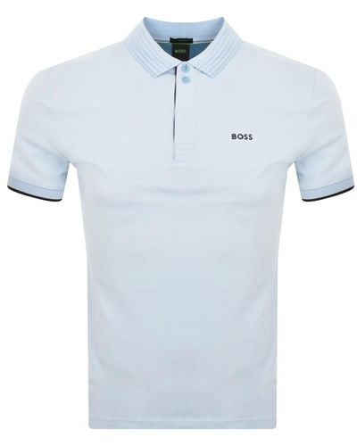 BOSS by HUGO BOSS Boss Paule Polo T Shirt - Blue