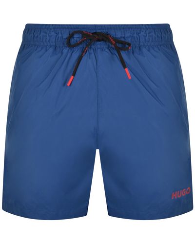 HUGO Hati Swim Shorts - Blue