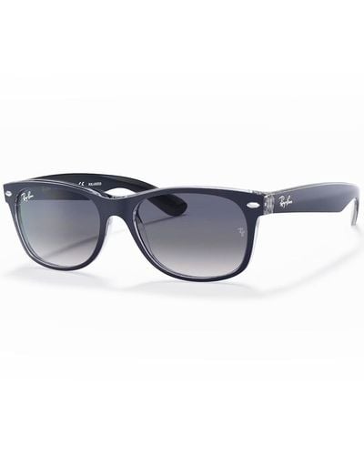 Ray-Ban Ray Ban 3774 New Wayfarer Sunglasses - Blue