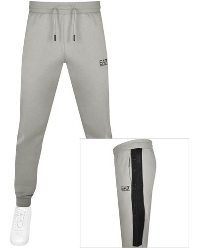 EA7 Emporio Armani Logo jogging Bottoms - Gray