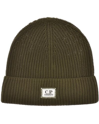 C.P. Company Cp Company goggle Beanie Hat - Green