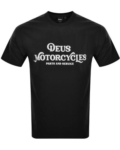 Deus Ex Machina Spurs T Shirt - Black