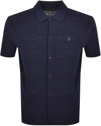 Ralph Lauren Short Sleeve Polo Shirt - Blue