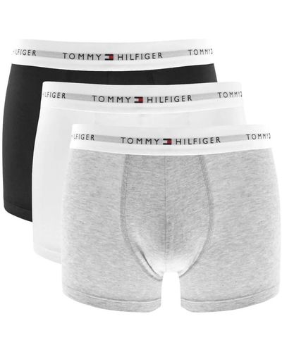 Tommy Hilfiger Underwear 3 Pack Trunks - White
