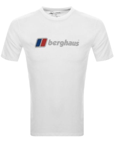 Berghaus Logo T Shirt - White