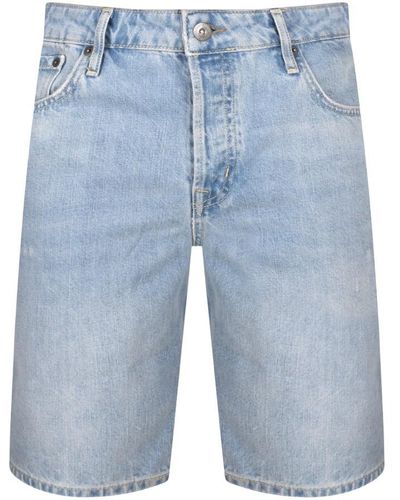 Superdry Vintage Straight Shorts - Blue