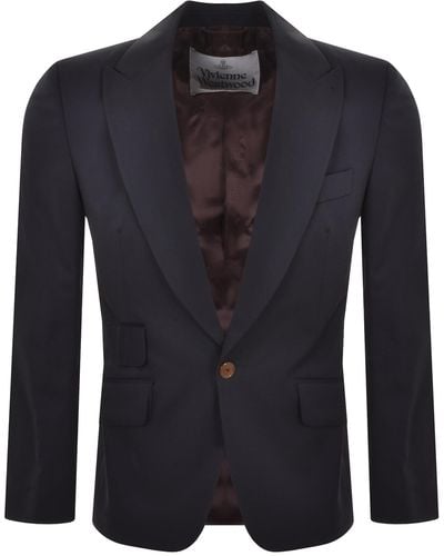Vivienne Westwood One Button Jacket - Blue