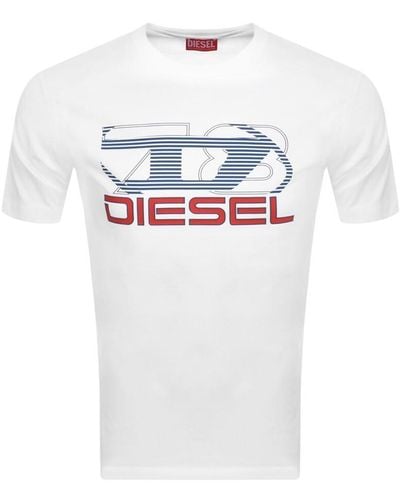 DIESEL Diegor K74 T Shirt - White