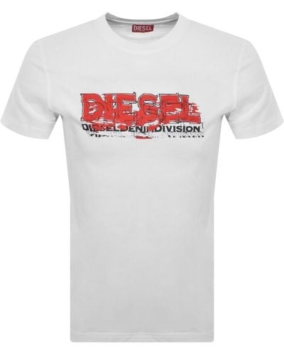DIESEL T Diego K70 T Shirt - White