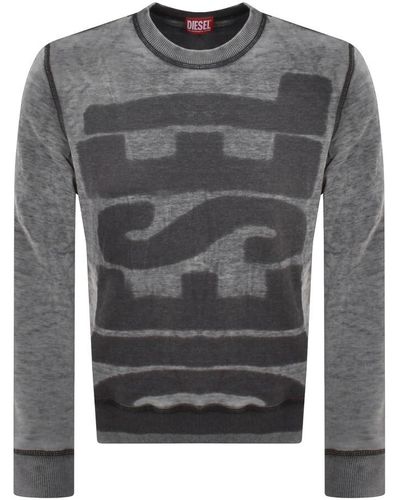 DIESEL S Ginn L1 Sweatshirt - Gray
