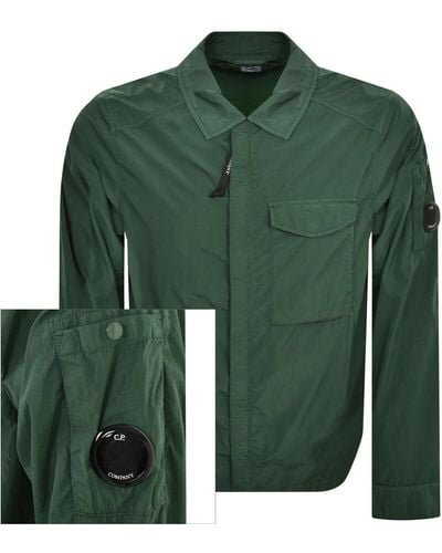 C.P. Company Cp Company Chrome R Overshirt - Green