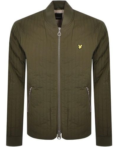 Lyle & Scott Quilted Liner Jacket - Green