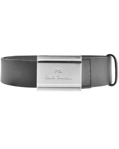 Paul Smith Leather Belt - Grey