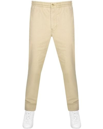 Ralph Lauren Classic Fit Prepster Trousers - Natural