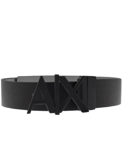 Armani Exchange Reversible Belt - Black