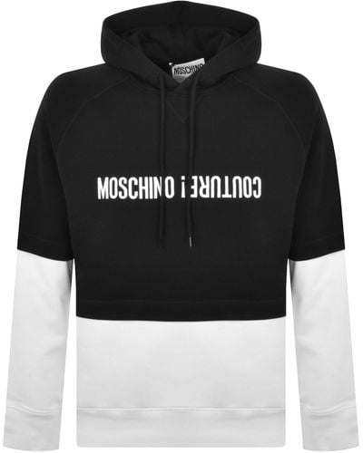 Moschino Sweatshirt Hoodie - Black