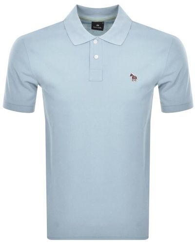 Paul Smith Regular Polo T Shirt - Blue