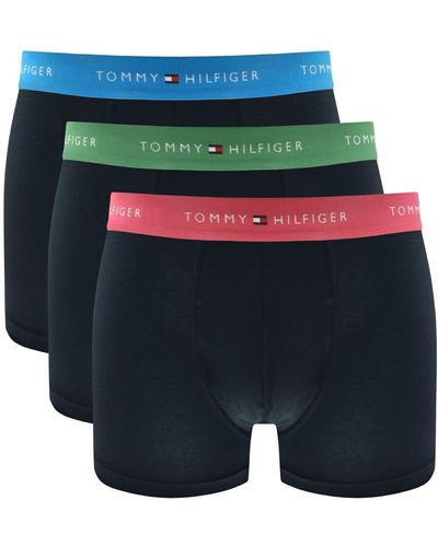 Tommy Hilfiger Underwear Five Pack Trunks in Blue for Men