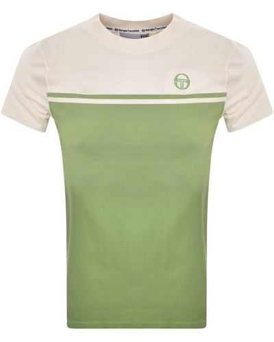 Sergio Tacchini Silvio Logo T Shirt - Green