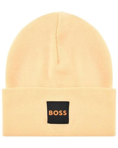 BOSS Boss Fantastico Beanie Hat - Natural