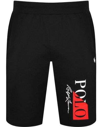 Ralph Lauren Logo Shorts - Black