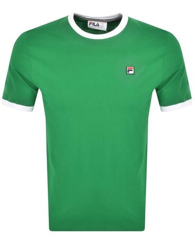 Fila Marconi Ringer T Shirt - Green