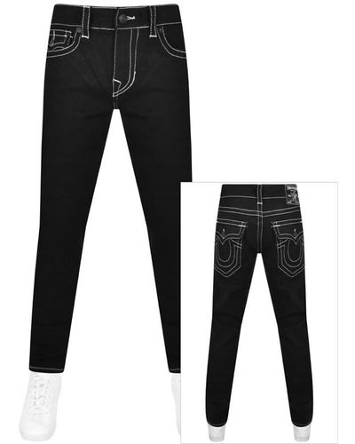 True Religion Rocco Super Flap Jeans - Black