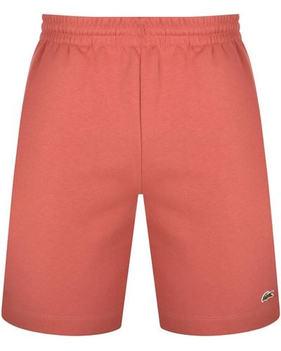 Lacoste Jersey Shorts - Red