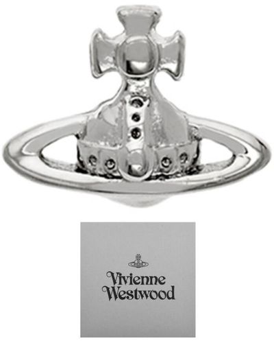 Vivienne Westwood Lorelei Stud Earring - Metallic