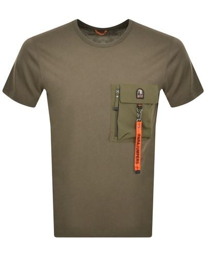 Parajumpers Mojave Pocket T Shirt - Green