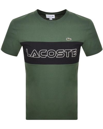 hjemmelevering Fritid ven Lacoste T-shirts for Men | Online Sale up to 50% off | Lyst