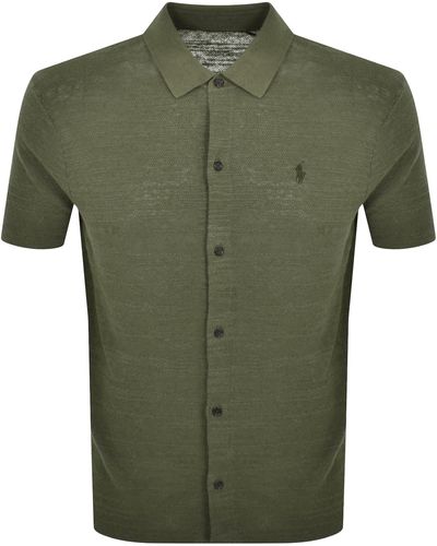 Ralph Lauren Short Sleeve Polo Shirt - Green