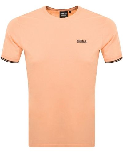Barbour Philip T Shirt - Orange
