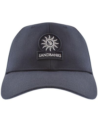 Sandbanks Badge Logo Baseball Cap - Blue