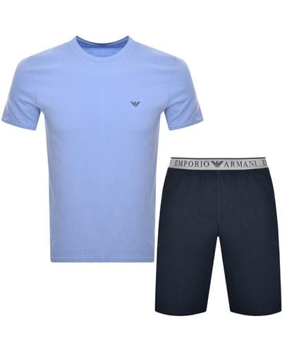 Armani Emporio Loungewear Set - Blue