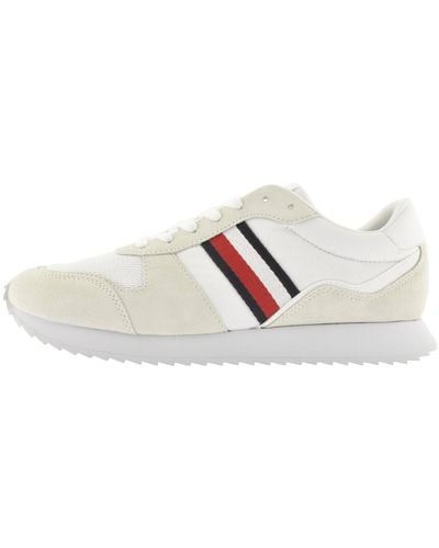Tommy Hilfiger Runner Evo Mix Sneakers - White