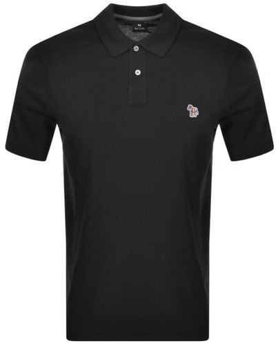 Paul Smith Regular Polo T Shirt - Black